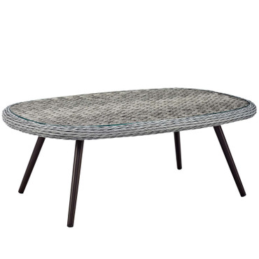 Endeavor Outdoor Patio Wicker Rattan Coffee Table / EEI-3026