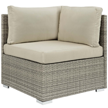 Repose Sunbrella® Fabric Outdoor Patio Corner / EEI-2957