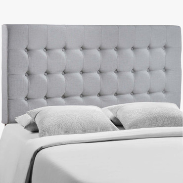 Tinble Queen Upholstered Fabric Headboard / MOD-5210