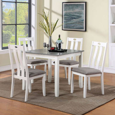 DUNSEITH 5 Pc. Dining Set / FOA3388T-5PK