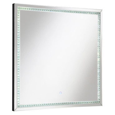 Noelle Square Wall Mirror with LED Lights / CS-961506