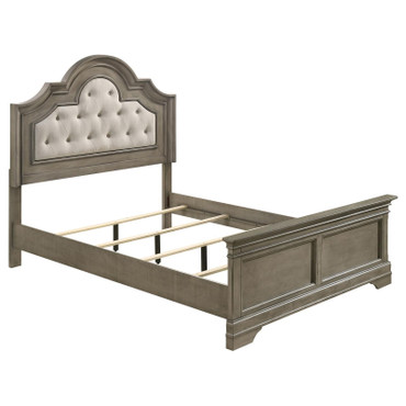 Manchester Wood Eastern King Panel Bed Wheat Brown / CS-222891KE