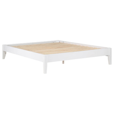 Hounslow Queen Universal Platform Bed White / CS-306128Q