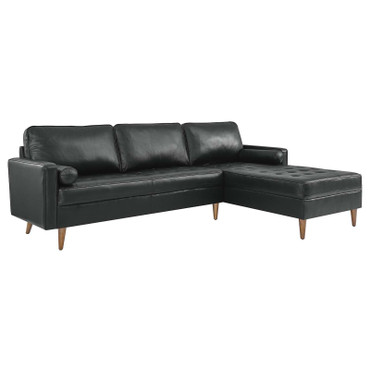 Valour 98" Leather Sectional Sofa / EEI-5873