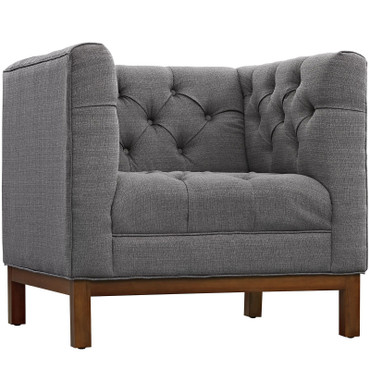 Panache Upholstered Fabric Armchair / EEI-1801
