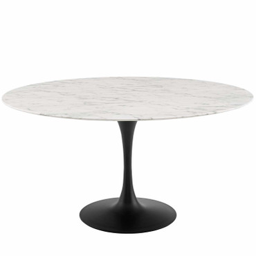 Lippa 60" Round Artificial Marble Dining Table / EEI-3529