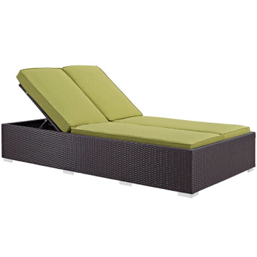 Evince Double Outdoor Patio Chaise / EEI-787