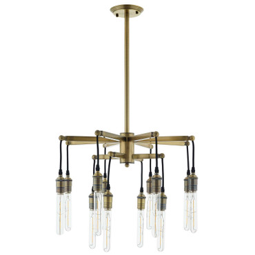 Resolve Antique Brass Ceiling Light Pendant Chandelier / EEI-3274