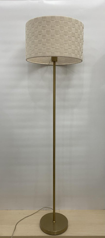 Ramiro Drum Shade Floor Lamp Gold / CS-920303