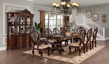 NORMANDY 7 Pc. Dining Table Set (2AC+4SC) / CM3145T-7PC