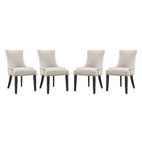Marquis Fabric Dining Chair Set of 4 / EEI-3497