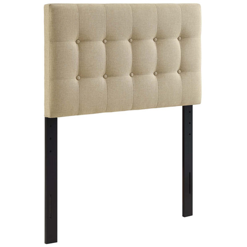 Emily Upholstered Fabric Twin Headboard / MOD-5176