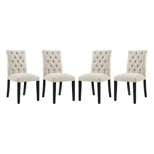 Duchess Fabric Dining Chair Set of 4 / EEI-3475
