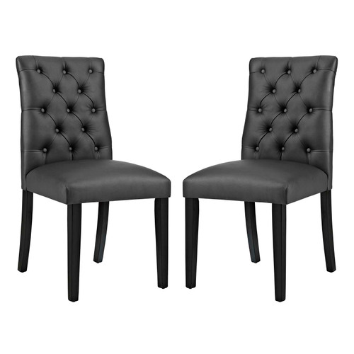 Duchess Vinyl Dining Chair Set of 2 / EEI-3472