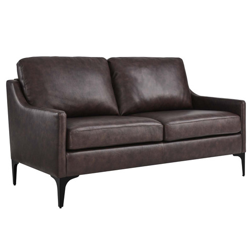 Corland Leather Loveseat / EEI-6020