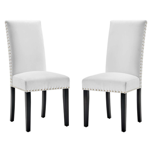 Parcel Performance Velvet Dining Side Chairs Set of 2 / EEI-3779