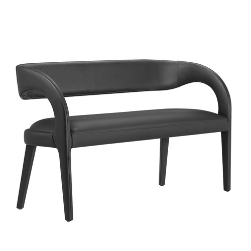 Pinnacle Vegan Leather Accent Bench / EEI-6570