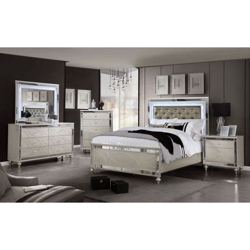 MANAR 5 Pc. Queen Bedroom Set w/ Chest / CM7891Q-5PC-CHEST