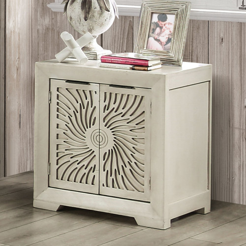 GENEVA Night Stand, Ivory / EM7080IV-N