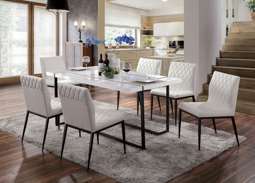 ALISHA 7 Pc. Dining Table Set / FOA3799T-7PC