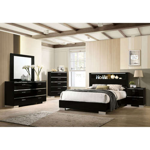 CARLIE 5 Pc. Queen Bedroom Set w/ Chest / FOA7039Q-5PC-CHEST