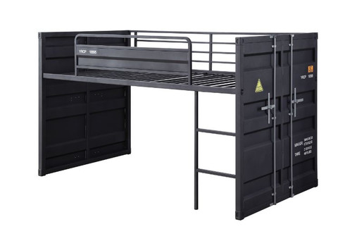 Cargo Twin Loft Bed W/Slide / 38305