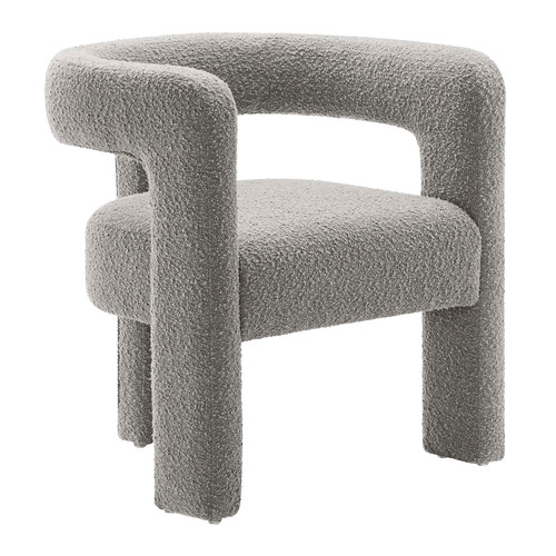 Kayla Boucle Upholstered Armchair / EEI-6479