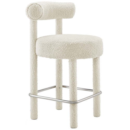 Toulouse Boucle Fabric Counter Stool / EEI-6383