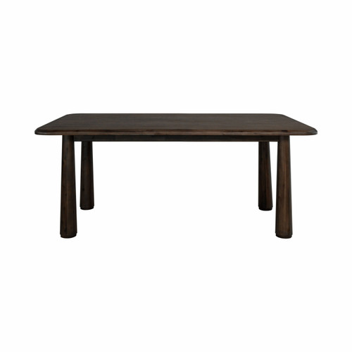 Modrest Rhea - Modern 71" Dark Acacia Rectangular Dining Table / VGWDMAR-DT1.8-DK