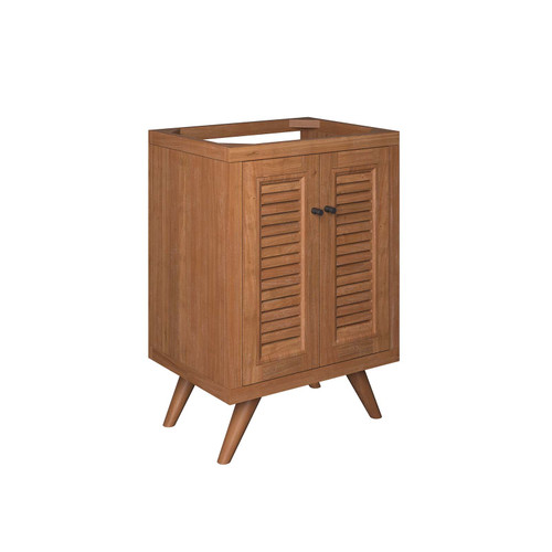 Birdie 24" Teak Wood Bathroom Vanity Cabinet (Sink Basin Not Included) / EEI-5086