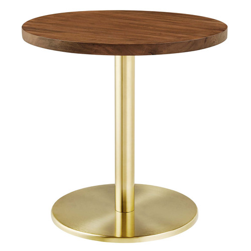 Viva Round Acacia Wood Side Table / EEI-6610