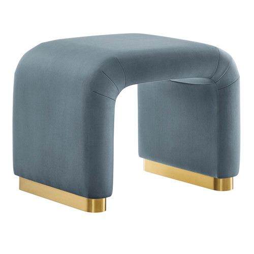 Koda Performance Velvet Waterfall Stool / EEI-6733