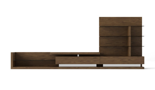 Modrest Jefferson - Mid-Century Modern Walnut TV Unit / VGBB662N-WALGRY