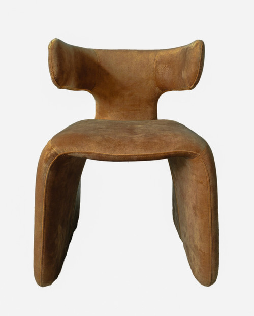 Modrest Bergman - Modern Camel Velvet Dining Chair / VGEUMC-7513CH-DECENT-004