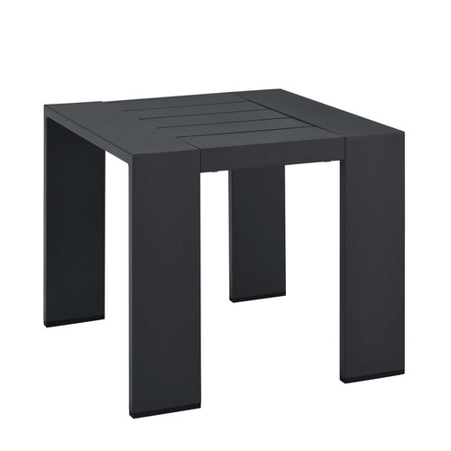 Tahoe Outdoor Patio Powder-Coated Aluminum End Table / EEI-6635