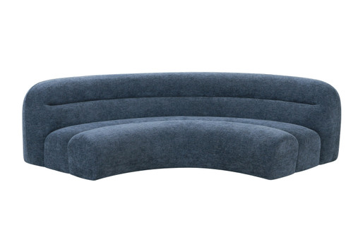 Divani Casa Forman - Modern Blue Fabric Modular Corner Sectional Seat / VGOD-ZW-23029-CRN