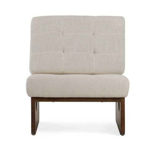 Modrest Kaylie - Contemporary Off White Accent Chair / VGEU-7367LC