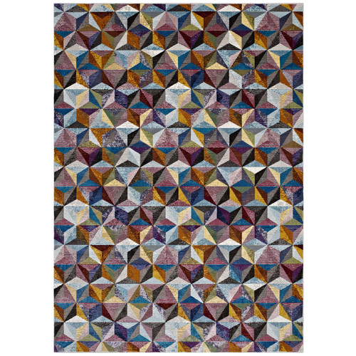 Arisa Geometric Hexagon Mosaic 8x10 Area Rug / R-1092-810