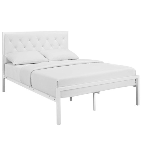 Mia Full Vinyl Bed / MOD-5181