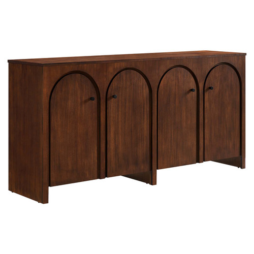 Appia Wood Grain 4-Door Sideboard Storage Cabinet / EEI-6538
