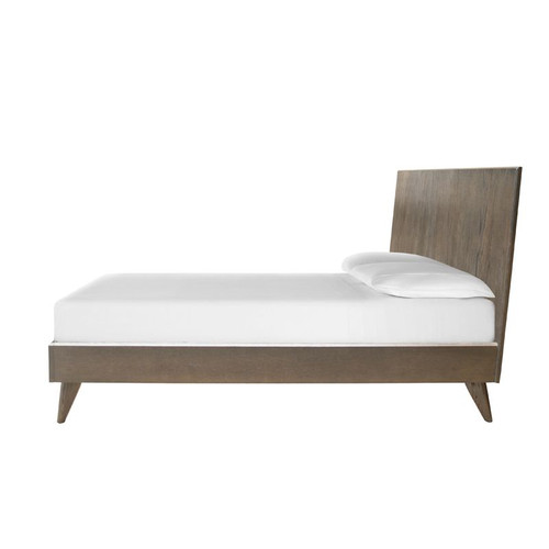 Queen Modrest Novak Modern Dark Oak Bed / VGLBNANT-BED-Q