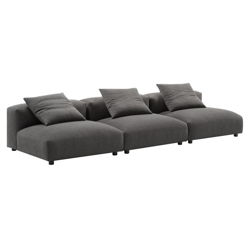 Solace 3-Piece Modular Upholstered Fabric Sofa / EEI-7035