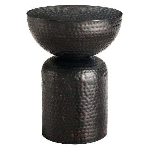 Mella Metal Hammered Side Table / EEI-7278