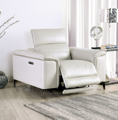 ASCONA Power Recliner, Light Taupe / CM9927FG-CH-PM