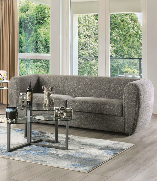 VERDAL Sofa, Charcoal Gray / FM61001GY-SF