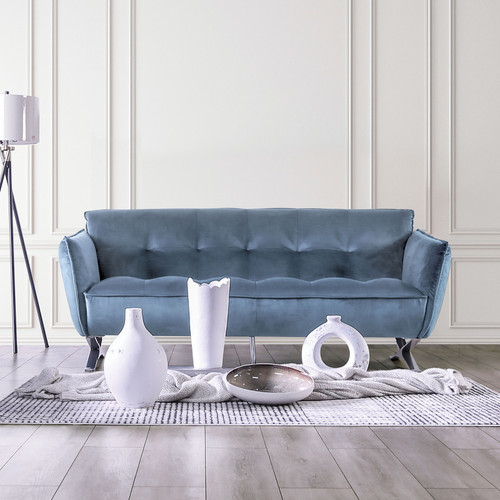 CIVELLUTINO Sofa, Light Blue / FM90004-SF-PK