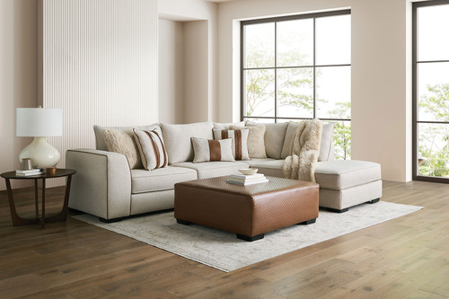 ULVERSTON Sectional, Beige/Brown / SM5186-SECT