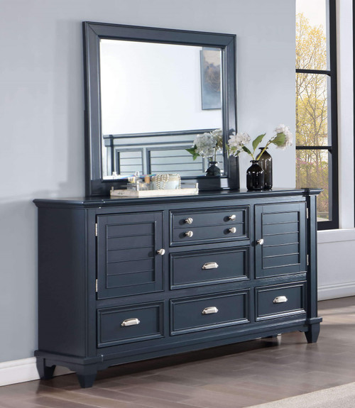MANZANILLO Dresser, Slate Blue / CM7470BL-D