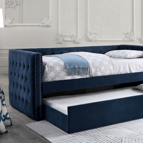 Susanna Daybed w/ Trundle, Navy / FM1739NV-BED