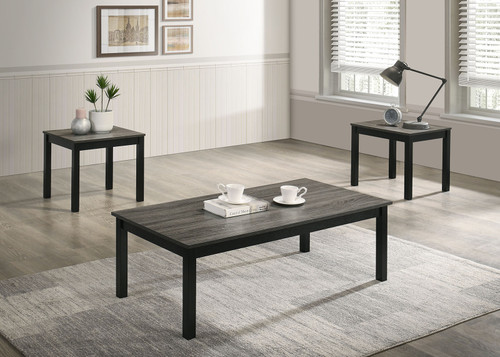 Findlay 3 Pc. Table Set, Gray / FM42900GY-3PK